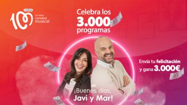 Concurso 3000 programas ¡Buenos días, Javi y Mar!