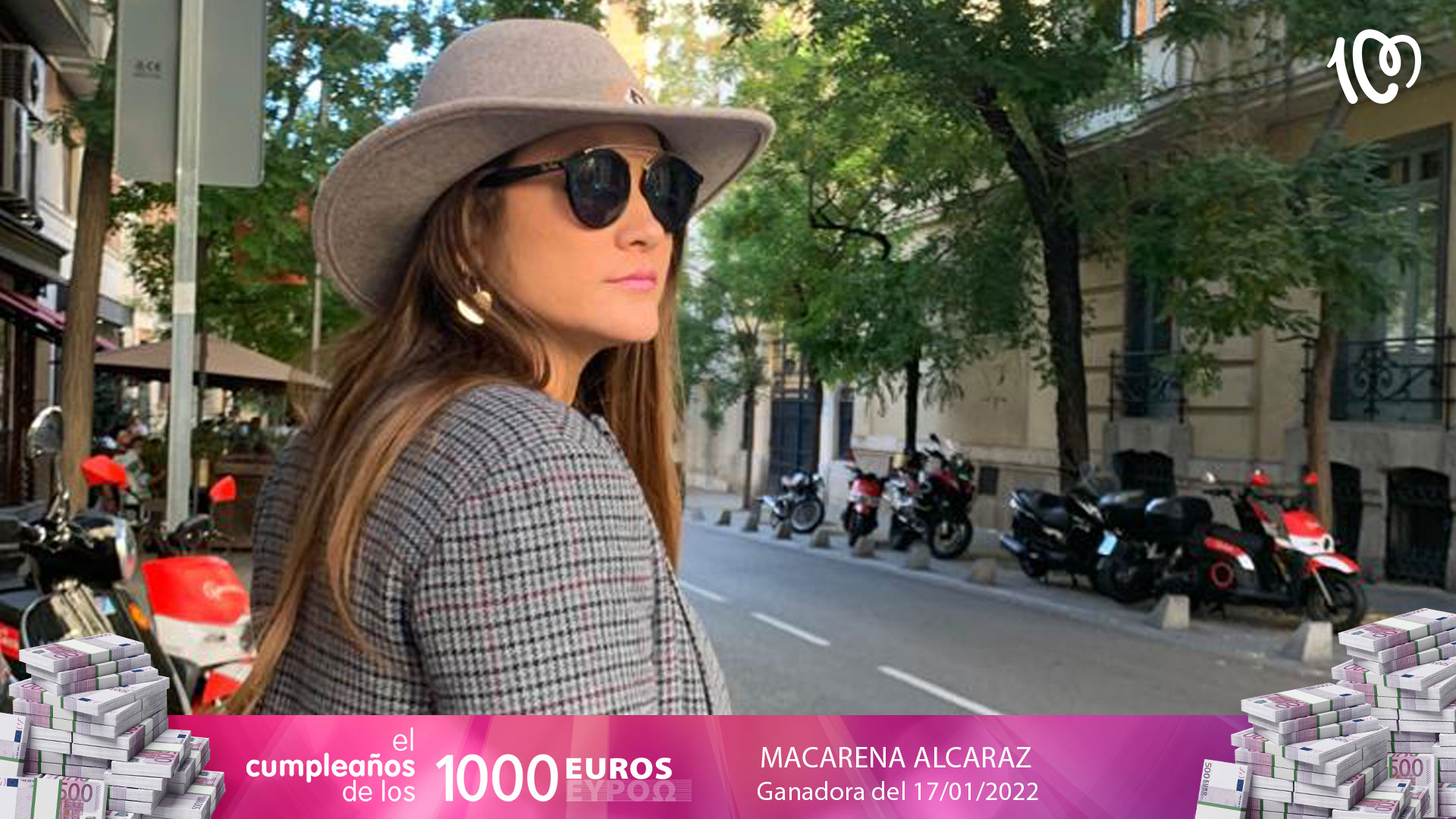Macarena Alcaraz, ganadora de 1.000 euros: "¡Una mañana de suerte!"
