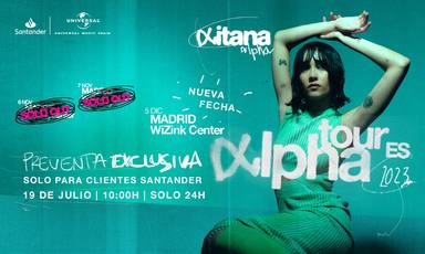 Preventa para la tercera fecha de Aitana en Madrid con su 'Alpha Tour'