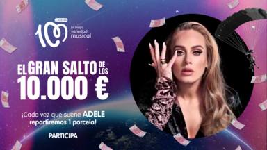Adele, artista del día en El Gran Salto de los 10.000 euros de CADENA 100