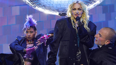 Madonna sobre el escenario del Palau Sant Jordi en la primera de sus dos noches en Barcelona