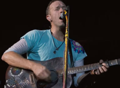 Coldplay canta a Houston