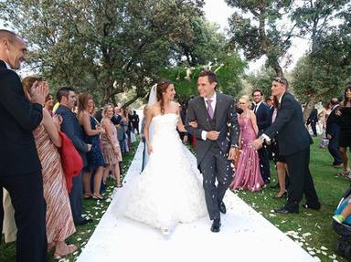Almudena Cid y Christian Gálvez celebran su décimo aniversario de boda