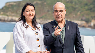 Ana Pérez-Lorente junto a su marido, Antonio Resines, en una imagen de archivo