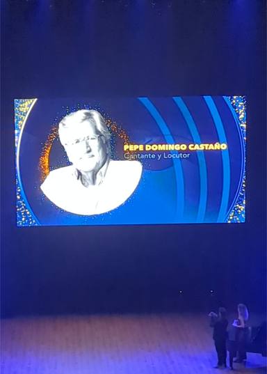 El recuerdo a Pepe Domingo Castaño durante los Premios de la Academia de la Música en IFEMA