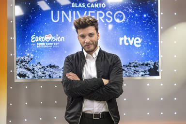Blas Cantó, ante Eurovisión: “Quiero que mi puesta en escena esté al mismo nivel que las de otros países”