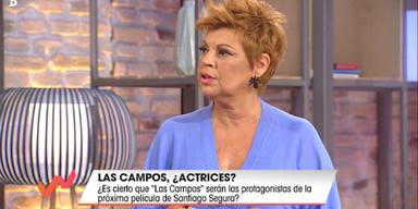 Terelu Campos enfadada con Santiago Segura