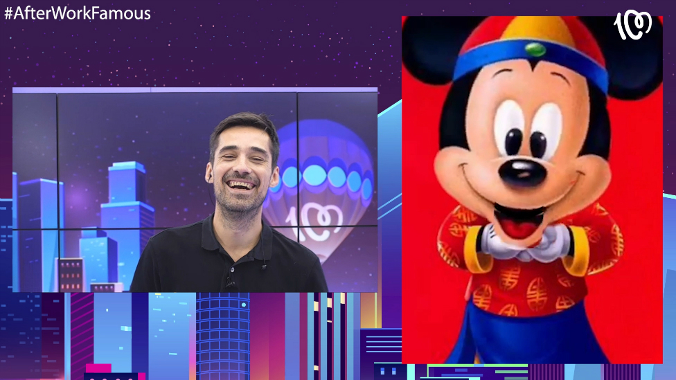 La surrealista conversación entre Mickey Mouse y Jordi Cruz
