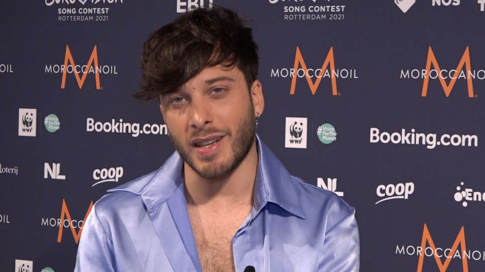 Blas Cantó, con CADENA100 antes de cantar en Eurovisión: "Voy a desnudarme de una manera honesta ante Europa"