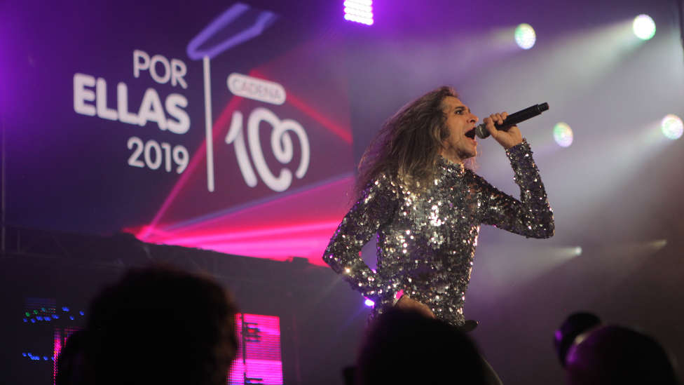 Melendi y Nancys Rubias, en el concierto CADENA 100 Por Ellas 2019