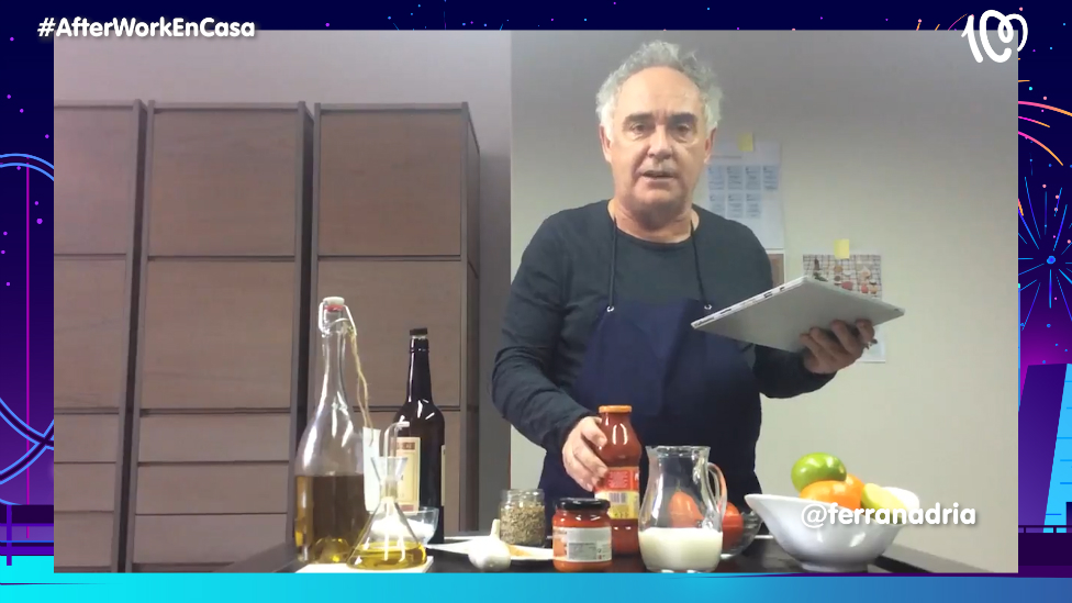 ¿No sabes qué cocinar hoy? Ferran Adrià te da ideas sencillas durante la cuarentena