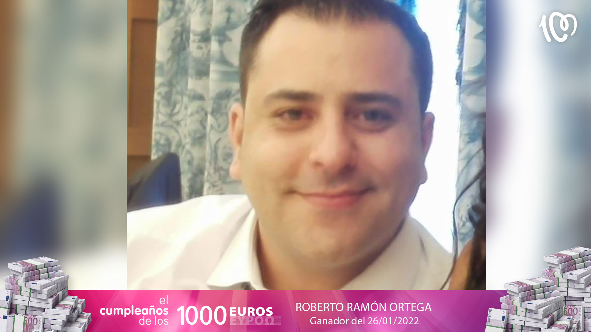 Roberto, ganador de 1.000 euros: "Llevaba escuchando muy poco... ¡y es real!"
