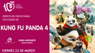 CADENA 100 Segovia te invita al cine a ver 'Kung Fu Panda 4', el último estreno de la factoría de Disney