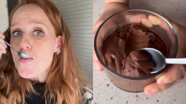 Receta de mousse de chocolate saludable de María Castro