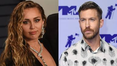 Calvin Harris 'confirma' su colaboración con Miley Cyrus durante su último espectáculo: "Una nueva canción"