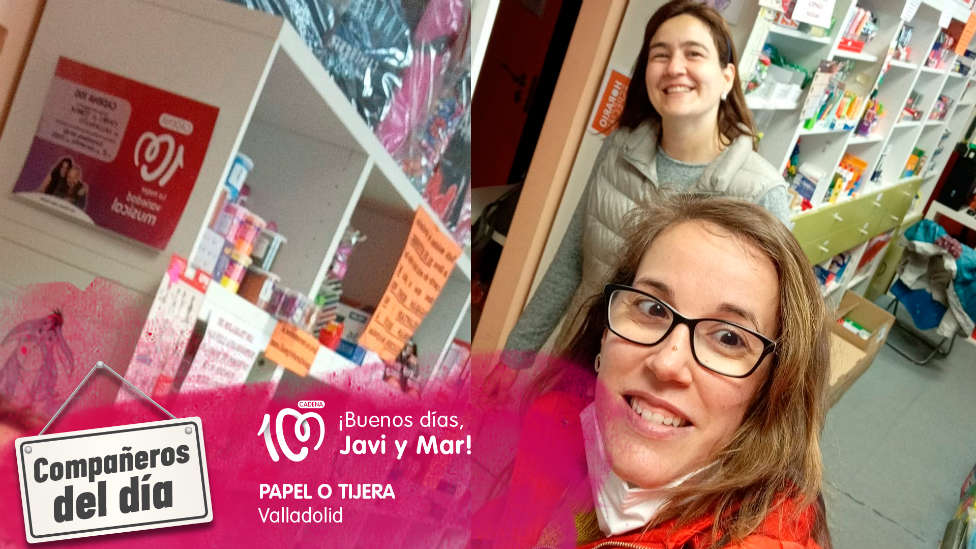 Papelería y librería 'Papel o tijera', en Valladolid, ¡Compañeros del día!