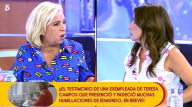 Carmen Borrego se desata en 'Sálvame' y lanza una seria advertencia a Carmen Alcayde: "¿Te queda claro?"