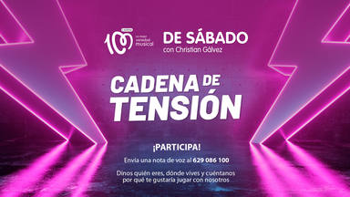 Participa en el concurso 'Cadena de Tensión' de 'De Sábado con Christian Gálvez'