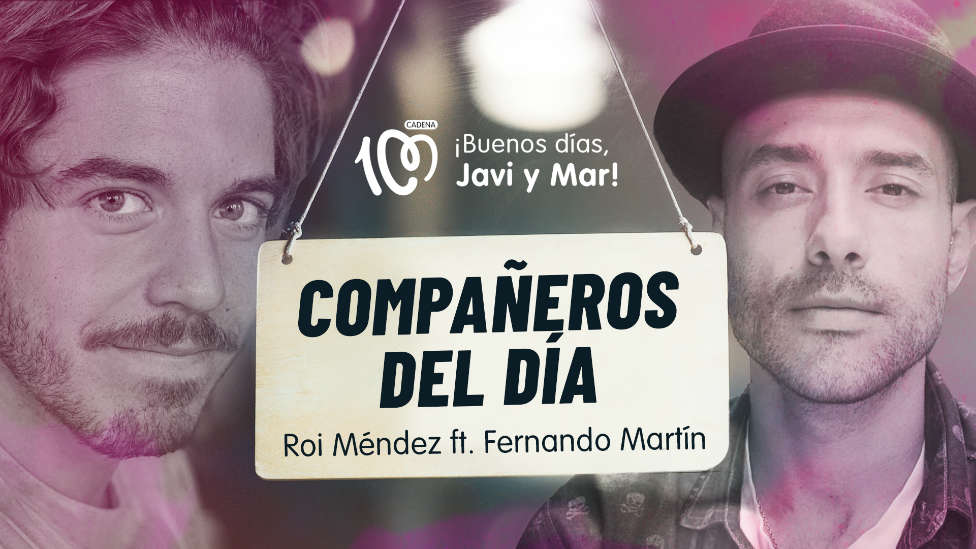 Roi Méndez estrena una canción en exclusiva para CADENA 100 y sus ‘Compañeros del día’