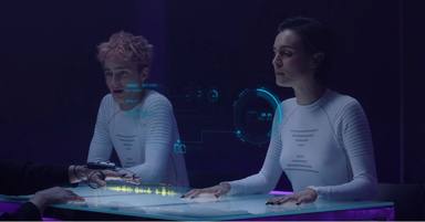 Escucha aquí 'En llamas', la canción de Natalia Lacunza y Pol Granch con un videoclip muy futurista