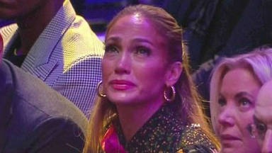 Jennifer Lopez llorando