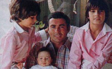 Paquirri junto a sus tres hijos: Fran, Cayetano y Kiko Rivera