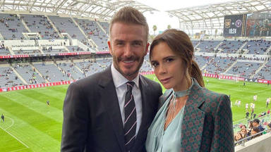 David Beckham y Victoria, en su mejor momento