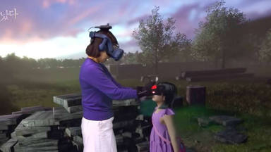 El video viral de la despedida de una madre y su hija fallecida gracias a la realidad virtual