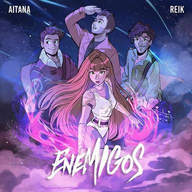 La portada de Enemigos, la colaboración de Aitana con Reik