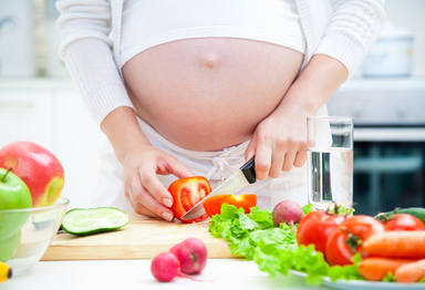 La dieta vegetariana durante el embarazo