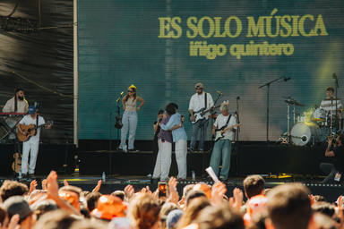 Iñigo Quintero se emociona hasta la lágrima sobre el escenario de Rock in Rio Lisboa