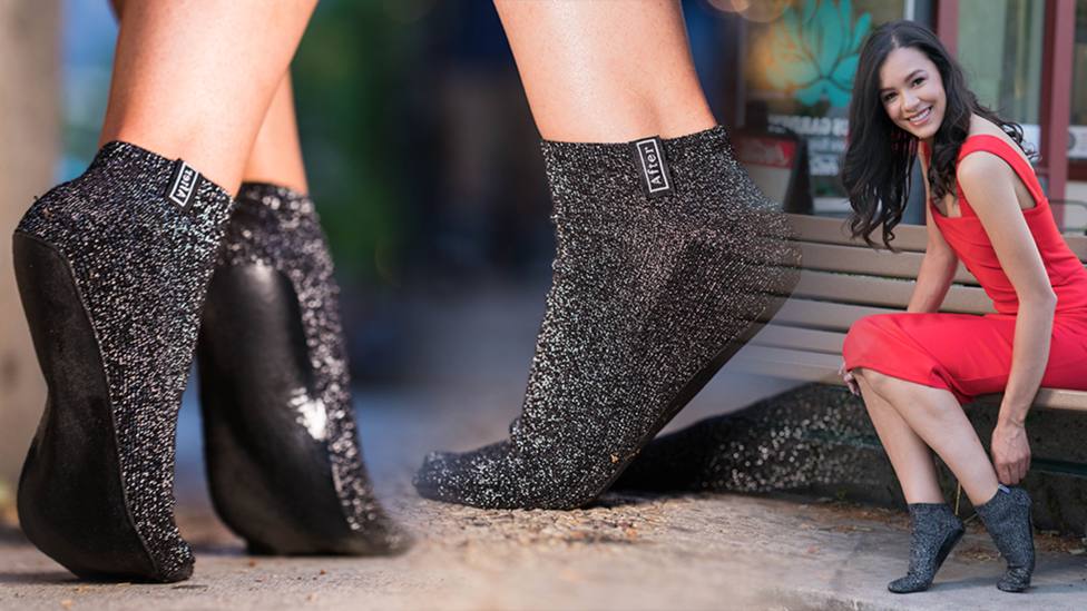 Ya puedes andar por la calle en calcetines sin zapatos con Aftersocks