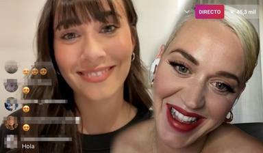 Videollamada entre Aitana y Katy Perry