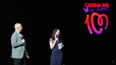 Así hemos vivido el concierto solidario CADENA 100 POR LA PAZ, con Javi Nieves y Mar Amate como presentadora