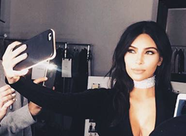 Kim Kardashian ya no puede hacerse selfies