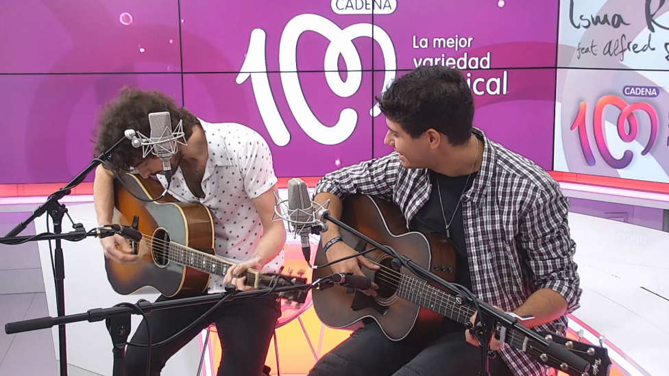 Isma Romero y Alfred García estrenan en CADENA 100 la versión acústica de 'Cicatriz'