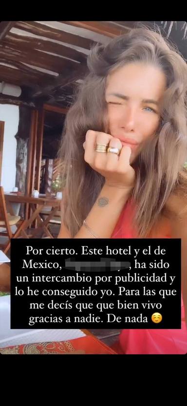 Instagram: Marta López responde mantenida