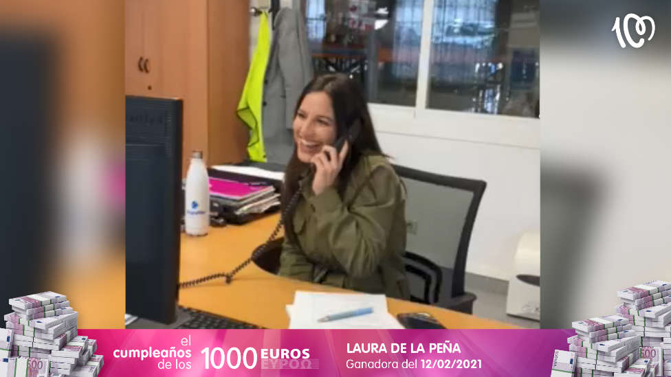 Laura, ganadora de 1.000 euros: "Que confíen porque toca"