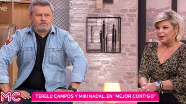 Terelu Campos y Miki Nadal
