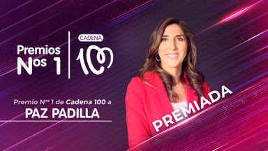 Paz Padilla, abanderada del humor, Premios Nº 1 de CADENA 100