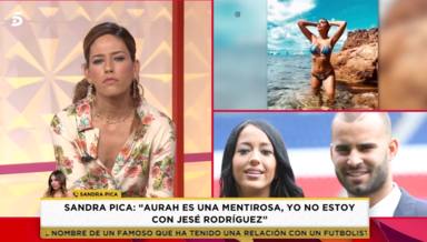 Sandra Pica, enfadada, responde a las acusaciones que le relacionan con Jesé Rodríguez: “Me habían confundido”