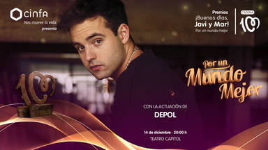 DePol, actuación confirmada para los Premios '¡Buenos días, Javi y Mar!'