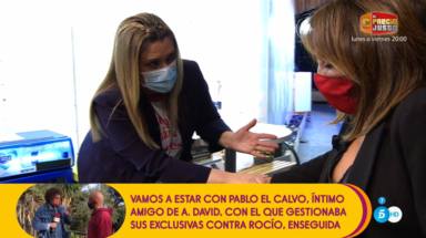 María Patiño, sin respiración, se derrumba en directo y vive uno de sus peores momentos en la televisión