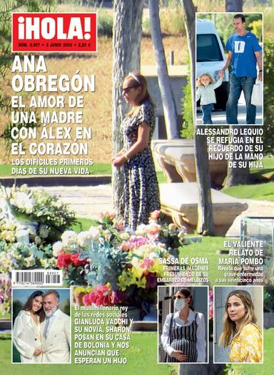 Alessandro Lequio y Ana Obregon afrontan la pérdida de su hijo