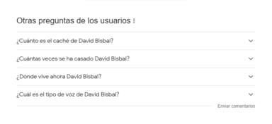 Las preguntas que se hace Google sobre David Bisbal y que todo el mundo debe conocer