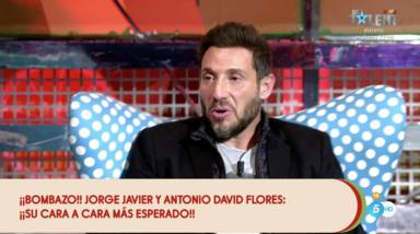 Antonio David Flores le confiesa a Jorge Javier lo que piensa
