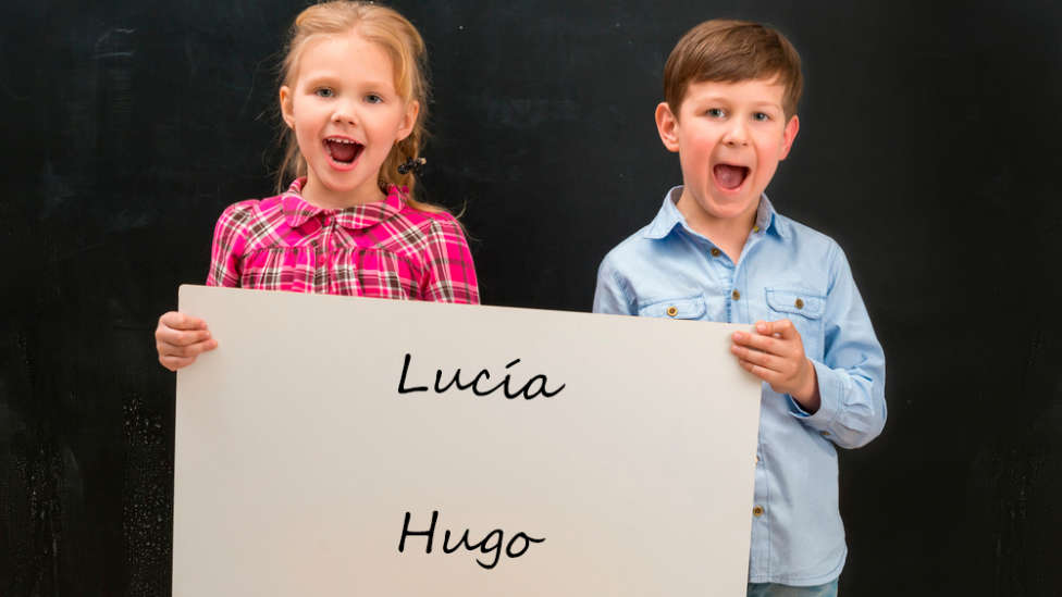 Lucía y Hugo, los nombres más utilizados