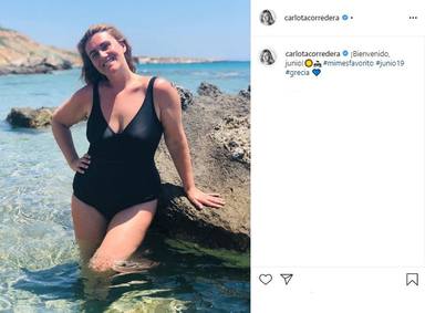 Carlota Corredera censura los comentarios en su útima foto de Instargram