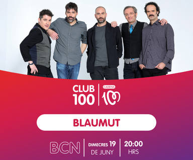 Concert CLUB 100 amb Blaumut!