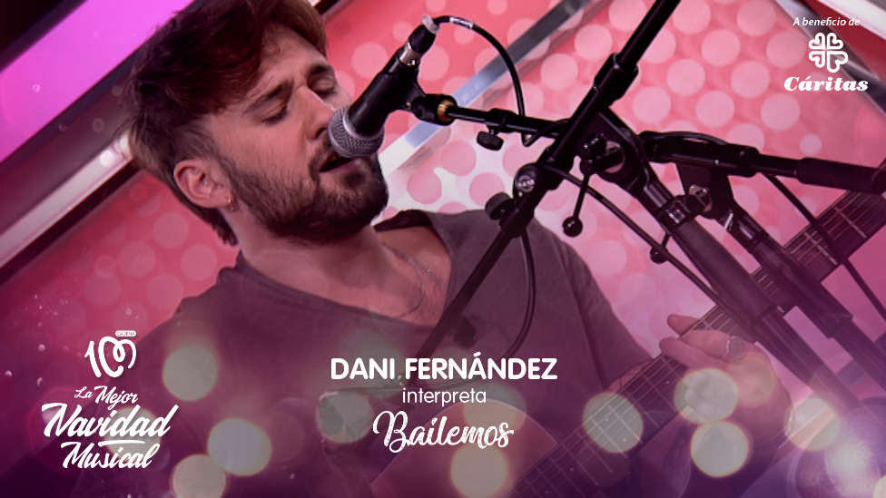 Dani Fernández nos invita a ''bailar'' en 'La Mejor Navidad Musical' para cerrar el 2020